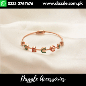 Stainless Steel Branded Pandora Style Bracelet