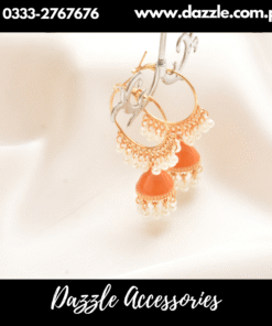 Orange Silver Bali Jhmikay