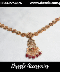 Beautifull Maroon Tikka patti