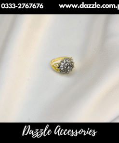 Diamond Cut Gold Plated Ring