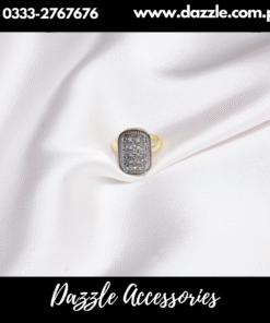 Diamond Cut Zirconia Ring