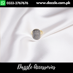 Diamond Cut Zirconia Ring