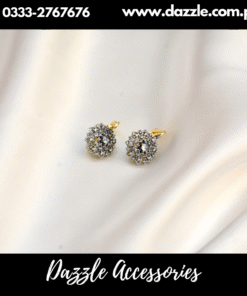 Diamond Cut Zirconia earrings