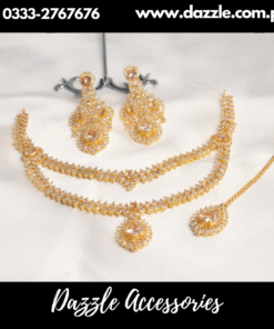 Golden Double Layer Bridal Set