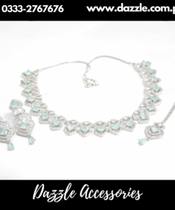 Mint Silver light Bridal Set