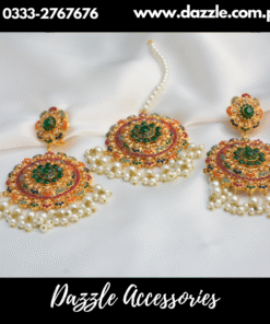 Noratan Green Multi Tikka Set