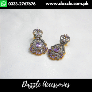Purple Majestic Earrings
