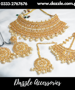 Royal Indian Champagne Pearl Set