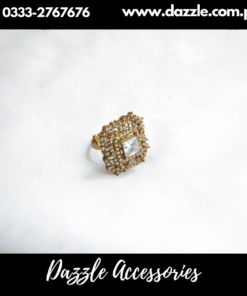 Royal White Izrconia Ring