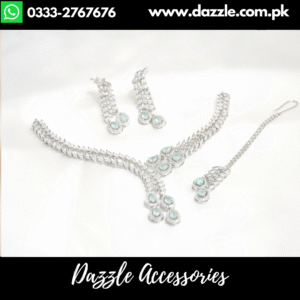 Silver Mint Small Set for Bride