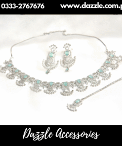 Small Bridal Silver Mint Set for Walima