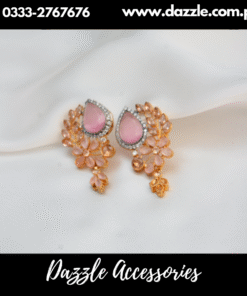 Trendy Pink Earrings