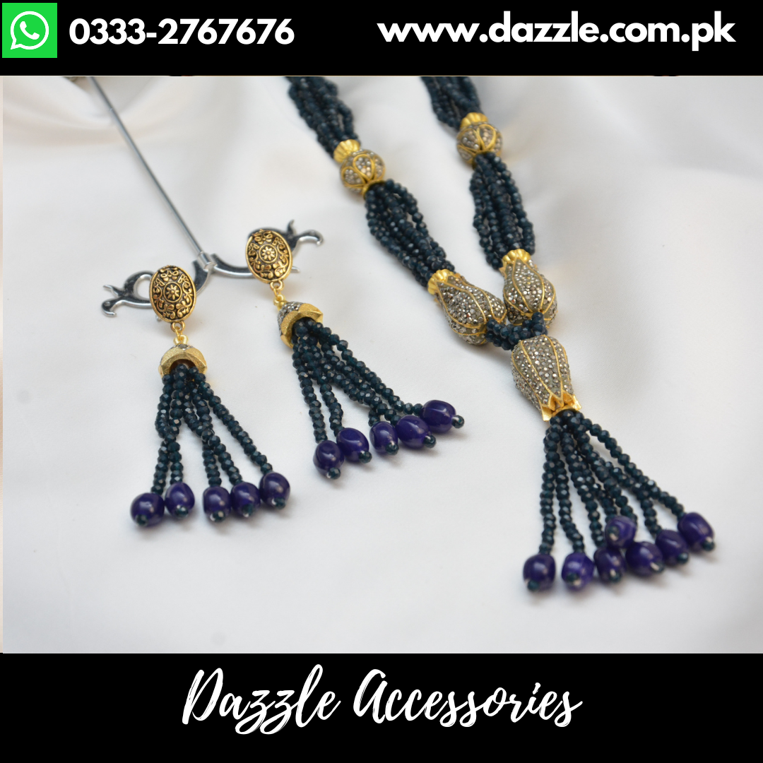 Vintage Classy Blue Maala