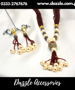 Vintage Classy Maroon Maala