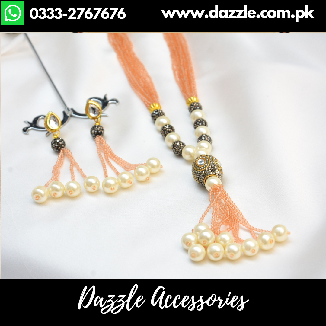 Vintage Classy Peach Maala
