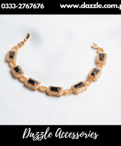 Black Golden Zirconia Bracelet