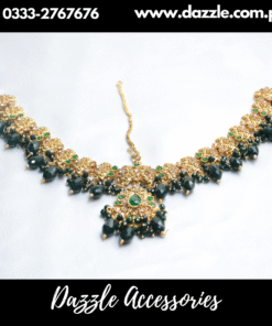 Emerald Green Matha Patti