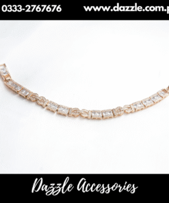 Gold Plated Zirconia Tennis Bracelet