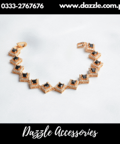 Golden Black Girls Bracelet