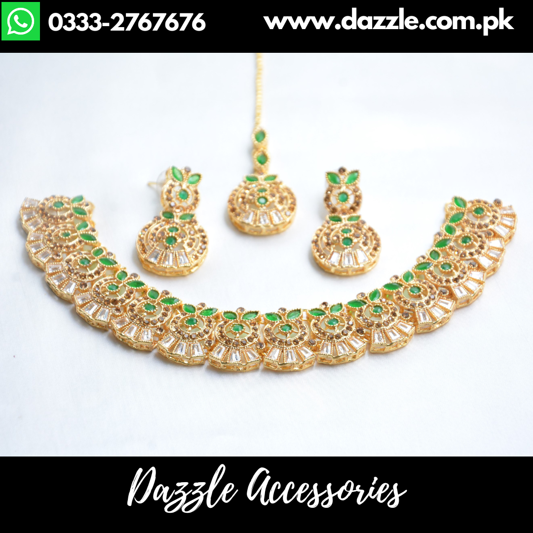 Golden Green Party Set