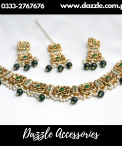 Green Antique Bridal Choker Se