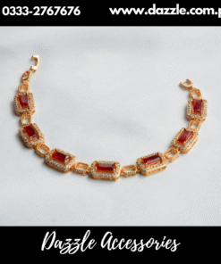 Maroon Golden Girls Bracelet