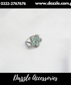 Mint Silver Adjustable Ladies Ring