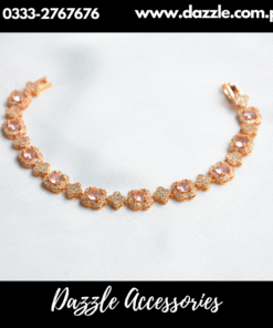 Pink Gold Plated Bracelet for girls