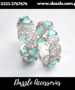 Silver Mint Statement Kadda Set - Size