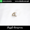 Silver Zirconia Adjustable Ring