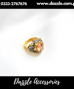 Champagne Gold Plated Ring