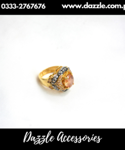 Champagne Statement Ring Adjustable Size