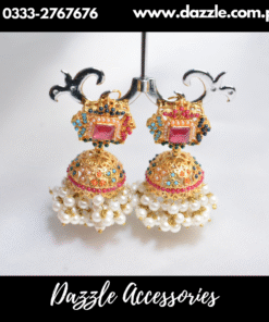 Colorful Jhumki Earrings