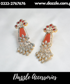 Dazzling Rust Earrings