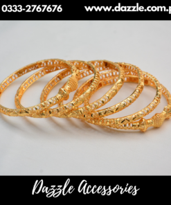 Gold Look Bangles Set