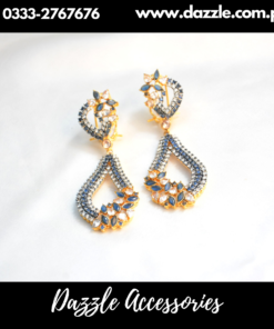 Gorgeous Blue zirconia Earrings