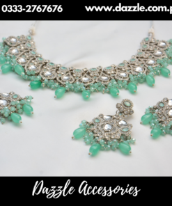 Mint Silver Bridal Set