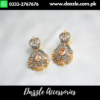 Stunning Zirconia Champagne Earrings