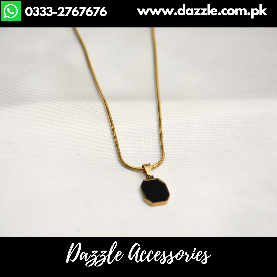 Black Stainless Steel Pendant