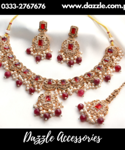 Classic Red Pearl Set