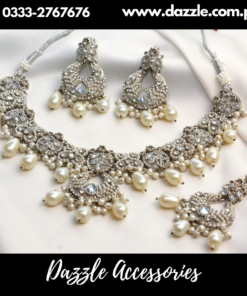 Classic Silver Pearl Set
