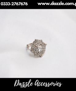 Silver Zircon Ring