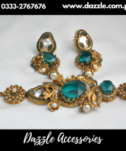 Zinc Turkish Choker Set with Earrings