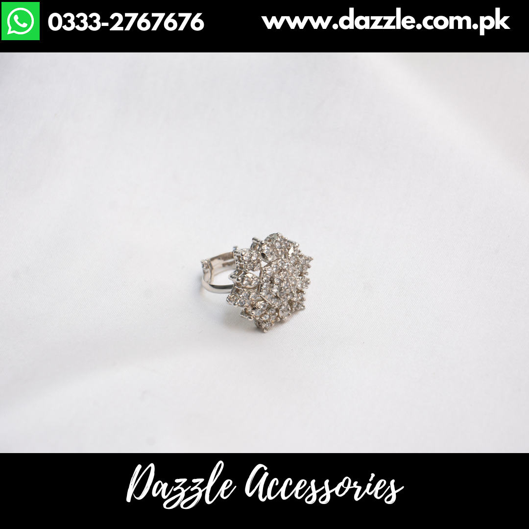 Zirconia Silver Ring