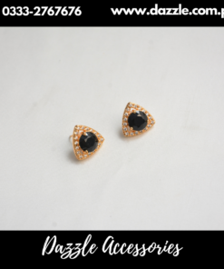 Black Golden Studs