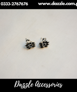 Black Swan Minimal Stud Earrings