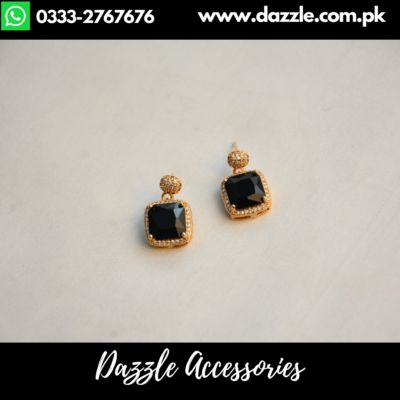 Black Tops Earrings