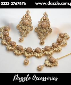 Champagne Gold Look Bridal Set