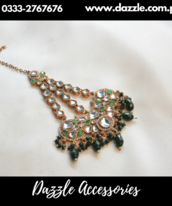 Emerald Green Bridal Jhumar