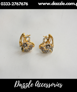 Gold Look Tops Earrings